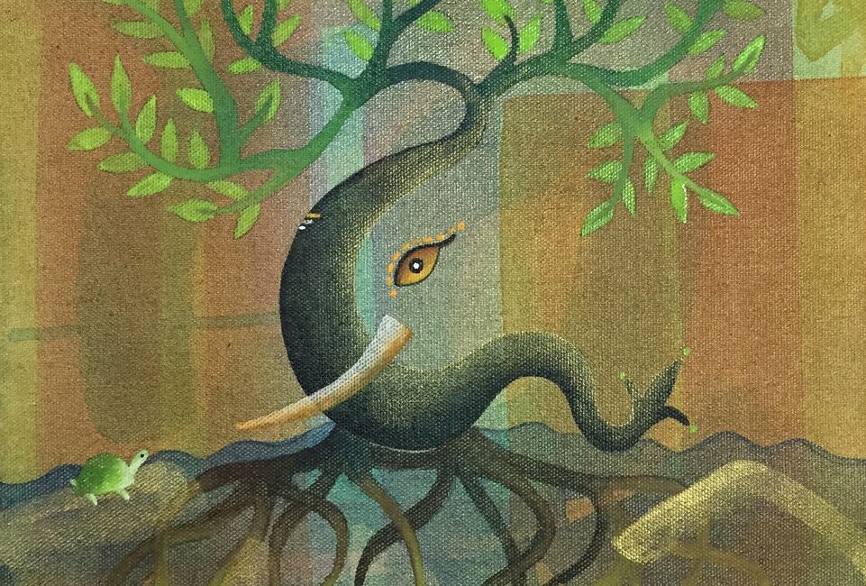 Ganesha's Rooted Blessings