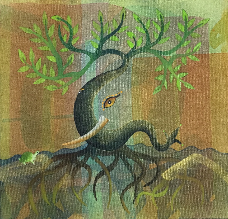 Ganesha's Rooted Blessings