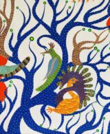 Gond's Mythical Haven: Life's Mosaic