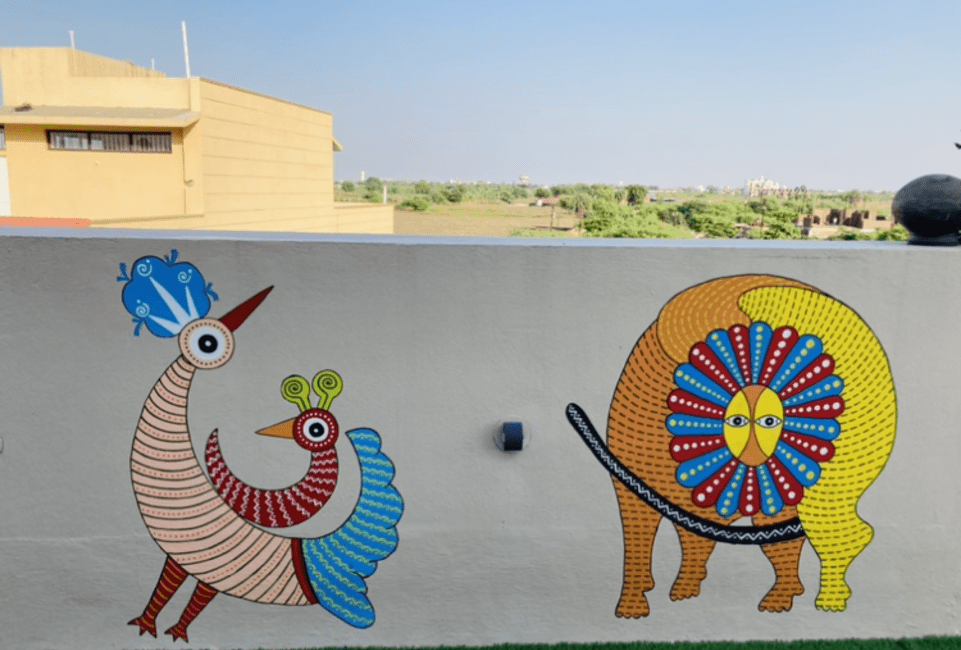 Wall Painting #13 Cropped