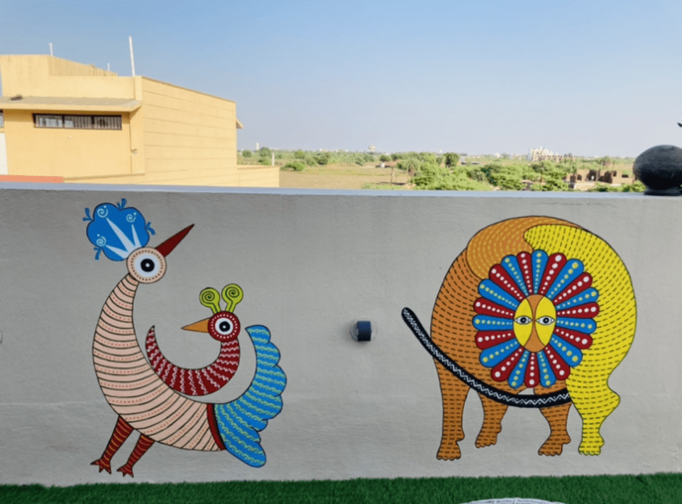 Wall Painting #13 Cropped